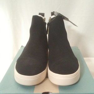 TOMS Black Leopard Jamie Suede Sneakers - Size 8.5 Women